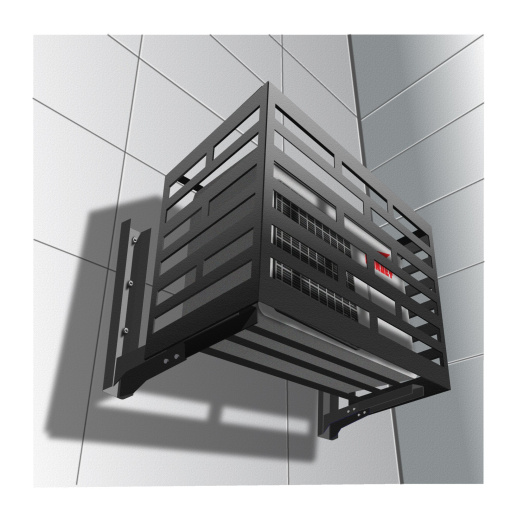 Корзины для кондиционеров с прямоугольной перфорацией RAL9005